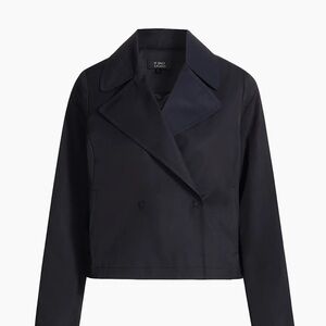 If Only Studio Cotton-Blend Cropped Jacket